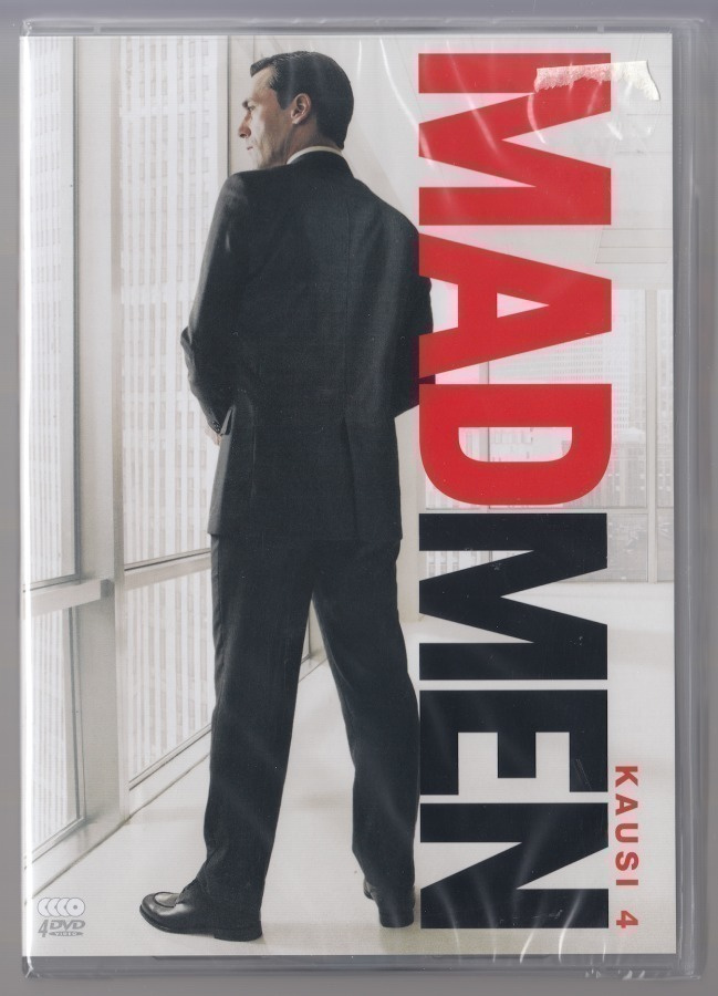 MAD MEN: Kausi 4 (4DVD) uusi ja muoveissa