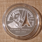 10€ 2009 Ranska. "Eiffel" KM#1601. Hopea 900 Proof - pikkukuva 2