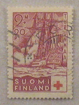 Leimattuja suomalaisia postimerkkejä 10