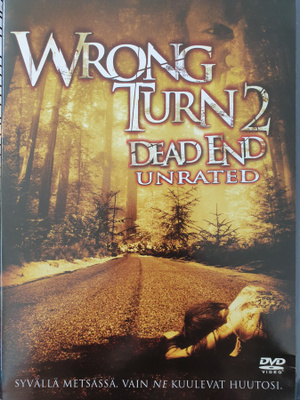 WRONG TURN 2 DEAD END DVD UNRATED SUOMIKANNET