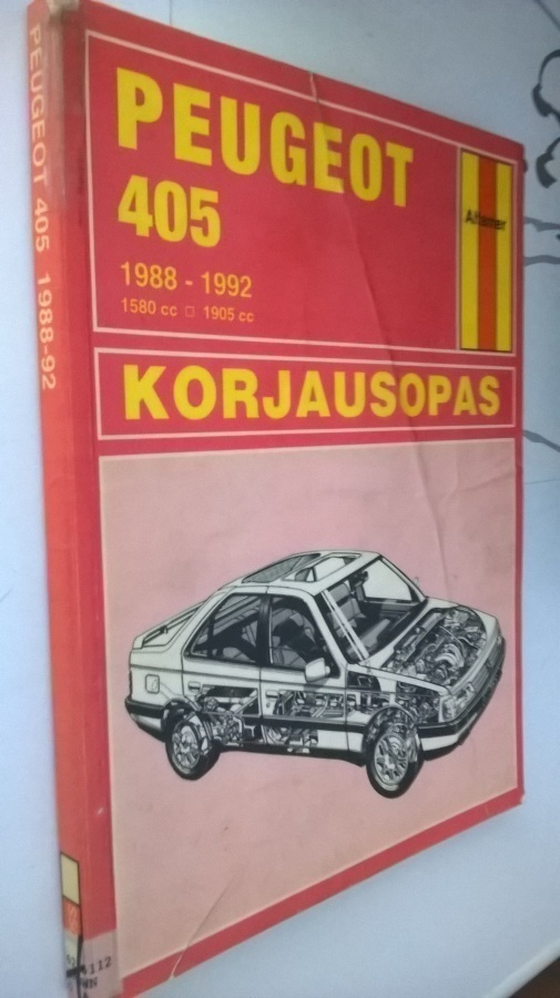 Peugeot 405 (1988-1992) korjausopas