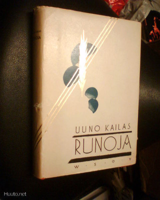 Uuno Kailas RUNOJA ( 8 p.1951 ) Sis.postikulut