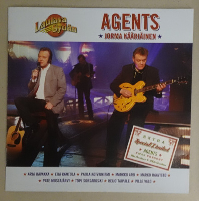 cd, Agents & Jorma Kääriäinen - Laulava sydän - 2cd [rock &