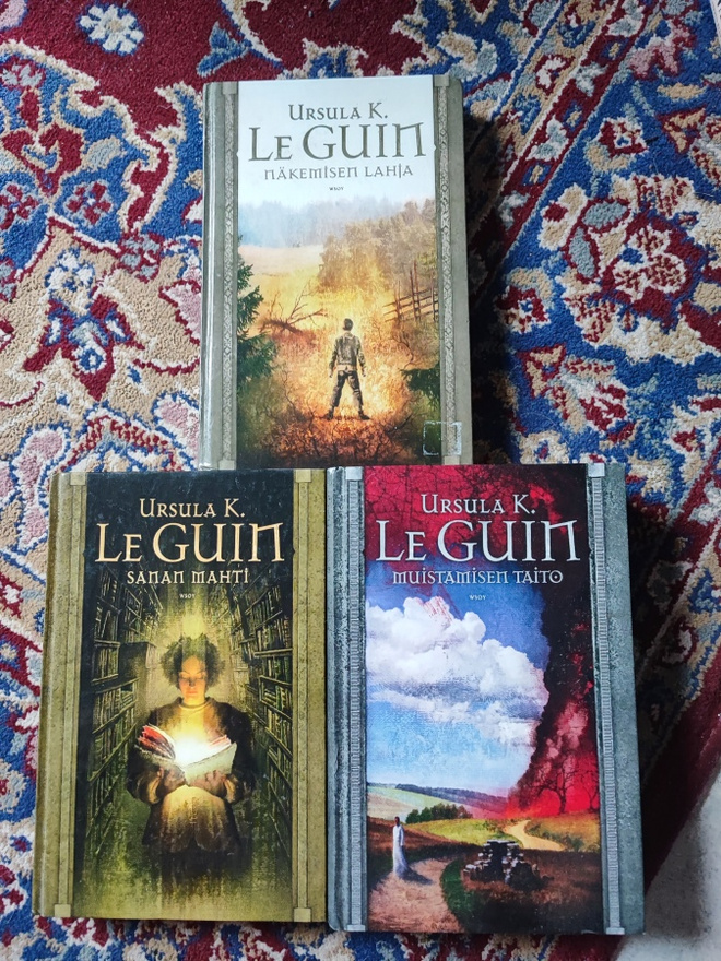 Ursula Le Guin Läntisen rannan aikakirjat 1-3