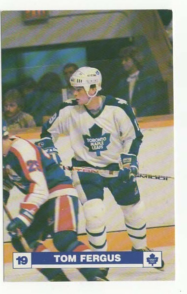 Tom Fergus Toronto Team Issue Postcard