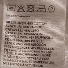 Valkoinen puuvilla-pellavapaita miesten koko M H&M relaxed - pikkukuva 5