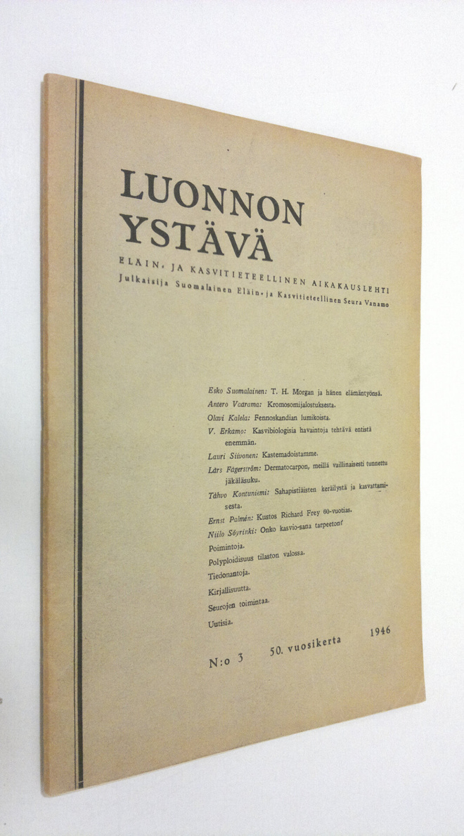 Luonnon ystävä n:o 3/1946