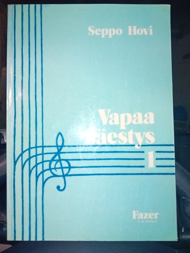 Seppo Hovi : Vapaa säestys ( SIS POSTIKULU  )