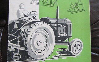 Maatalouskoneiden HUOLTO-OHJEITA 1953