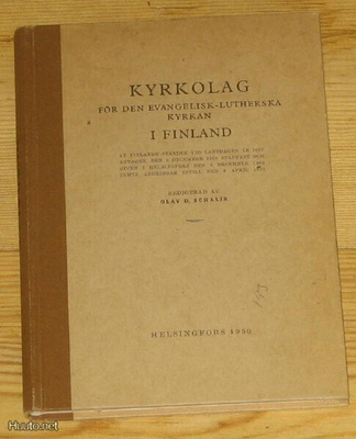 Kyrkolag för den evangelisk-lutherska kyrkan i Finland 1950