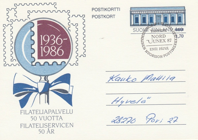 ERIKOISLEIMA , Nordjunex 87, Tampere 12.4.1987