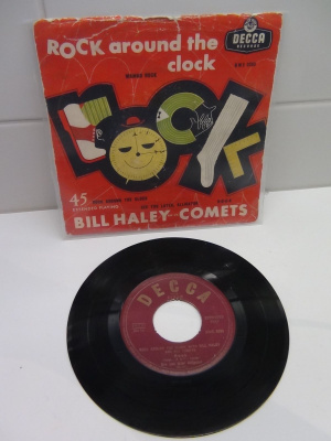 BILL HALEY and his COMES EP 7´ ROCK AROUND THE CLOCK ....