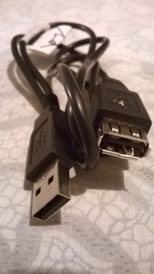 USB jatkojohto 1m