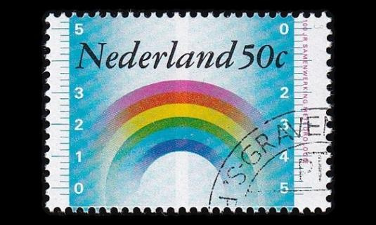 Alankomaat 1016 o Meteorologinen yhteistyö 100v (1973)