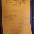 Kaupunkirakenteen kehitys Lahdessa vv. 1878-1938 (1 p. 1981) - pikkukuva 1