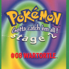 Pokémon Topps Wartortle #E8 - pikkukuva 2