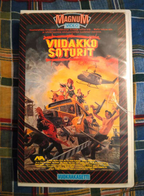 "VIIDAKKO SOTURIT" (SUOMI VHS ! !)
