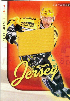 2009-10 Cardset KALLE SAHLSTEDT KalPa Jersey