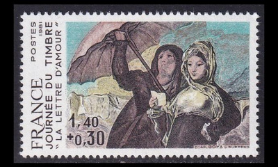 Ranska 2249 ** Postimerkin päivä (1981)