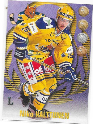 1998-99 CardSet #172 Niko Halttunen Lukko