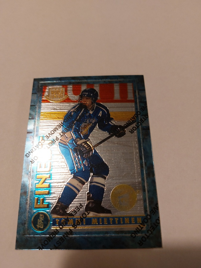 1994-95 Finest Super Team  #133 Tommi Miettinen