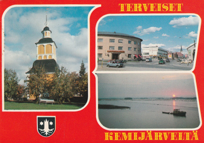 KIRKKOKORTTI - KEMIJÄRVEN KIRKKO - 10