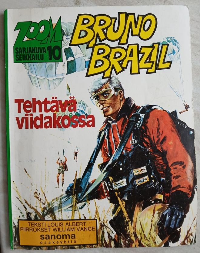 Albumi Zoom 10 Bruno Brazil Tehtävä viidakossa