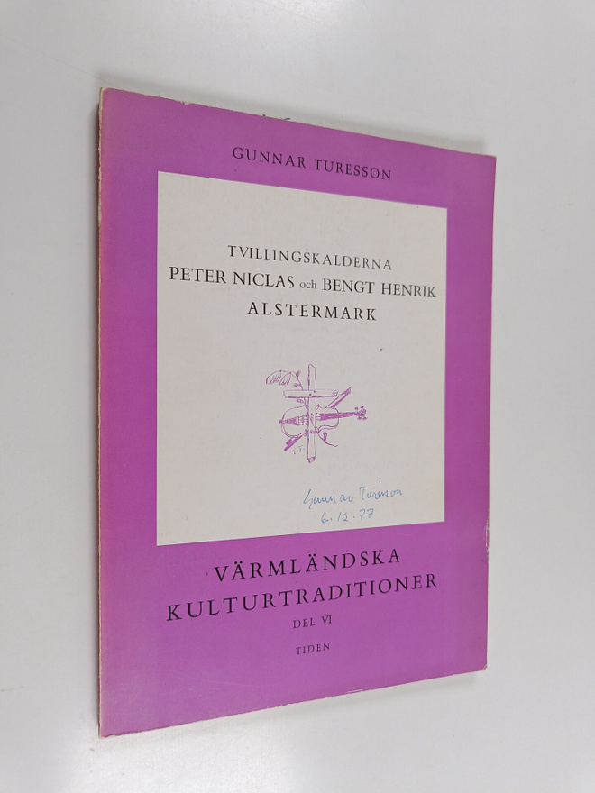 Gunnar Turesson : Värmländska kulturtraditioner