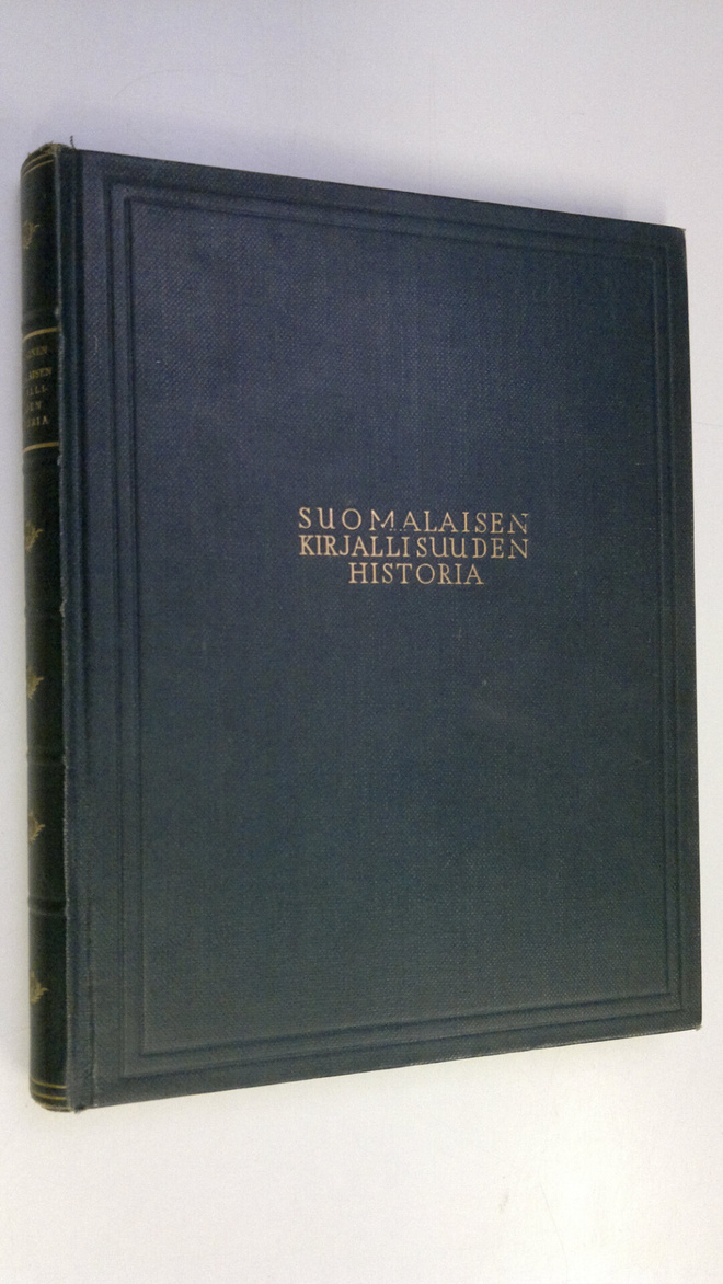 Viljo Tarkiainen : Suomalaisen kirjallisuuden historia