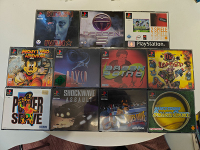 PS1 Big Box pelit (11 kpl.)