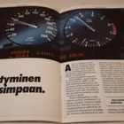BMW 520i 525i 530i 535i M5 suomi esite 1988 - pikkukuva 3
