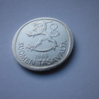 1 markka UNC, v. 1969 - pikkukuva 2