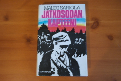 Mauri Sariola:Jatkosodan kapteeni.2.P.1980.Sid.Kp.Hyvä !