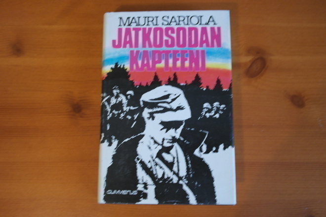 Mauri Sariola:Jatkosodan kapteeni.2.P.1980.Sid.Kp.Hyvä !