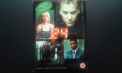 DVD: 24 - 3 kausi, 7xDVD (Kiefer Sutherland 2004)