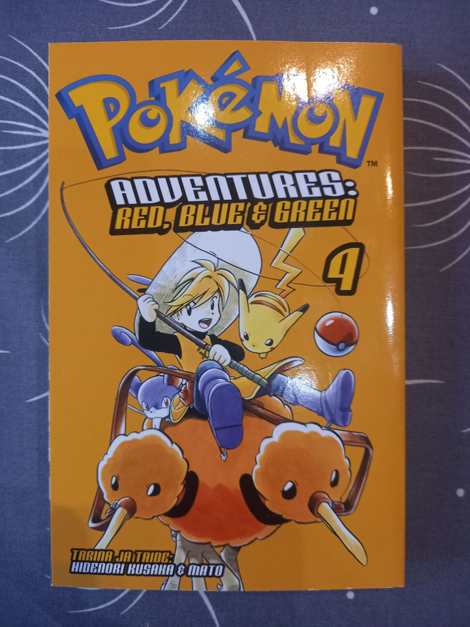 Pokemon adventures 4: Kadonneen jäljillä
