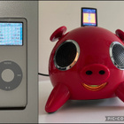 Apple iPod Nano 1st Gen ja Love Pig Kaiutin. - pikkukuva 1