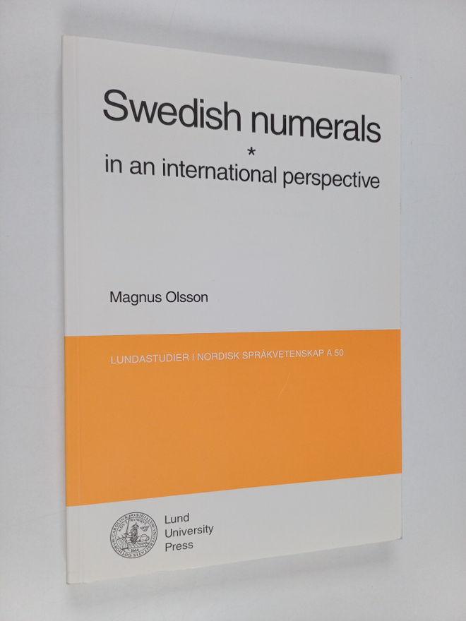 Magnus Olsson : Swedish numerals in an international pers...