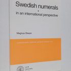 Magnus Olsson : Swedish numerals in an international pers... - pikkukuva 1