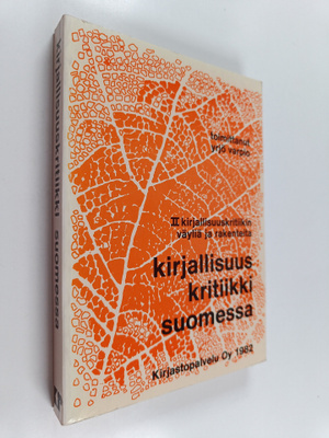 Yrjö (toim.) Varpio : Kirjallisuuskritiikki Suomessa 2 : ...