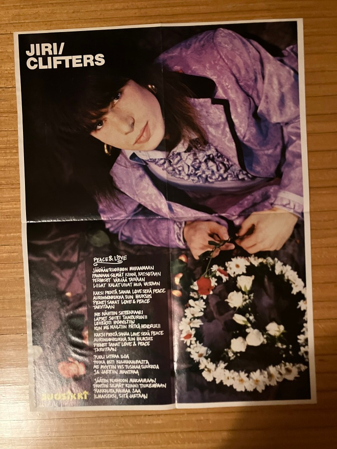 SUOSIKKI JULISTE JIRI CLIFTERS HYVÄ