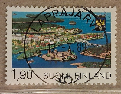 1989 1,90mk Savonlinna: Nappiloisto Lappajärvi 12.7.89 (985)