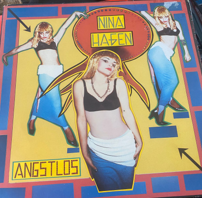 Nina Hagen: Angstlos 1983 LP - Giorgio Moroder