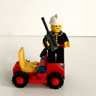 Lego town 6611 Palopäällikön ajoneuvo vuosimallia 1981 - pikkukuva 3