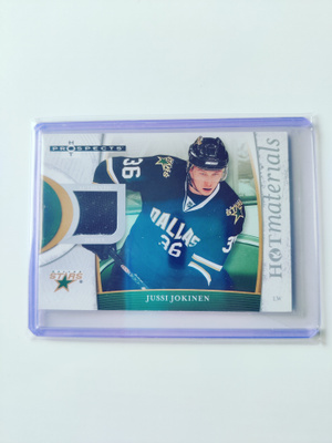 Jussi Jokinen 07-08 Fleer Hot Prospects Hot Materials