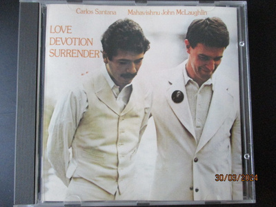 Santana - McLaughlin LOVE DEVOTION SURRENDER (CD)