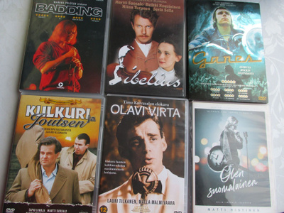 6 KPL MUSIIKIPITOISTA ELOKUVAA DVD