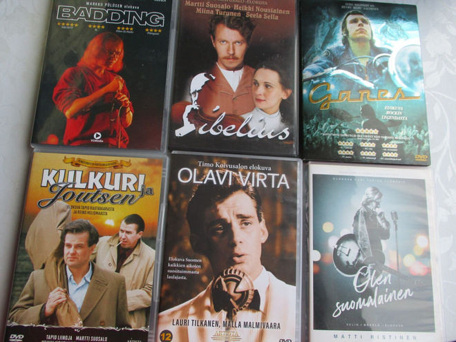 6 KPL MUSIIKIPITOISTA ELOKUVAA DVD