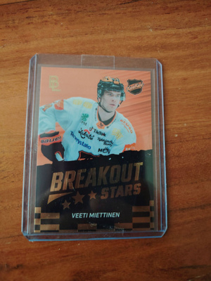 Blueline 2026-27 S1 Breakout Stars Gold Veeti Miettinen/200 
