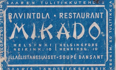 Helsinki,  MIKADO b514